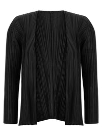 Pleats Please Issey Miyake Women 'Mellow Pleats' Cardigan