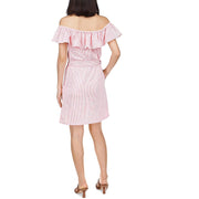 Womens RC Off-The-Should Mini Dress