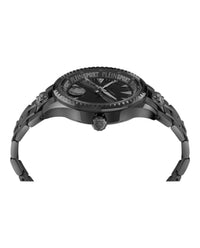 Plein Sport Mens Black 45mm Bracelet Fashion Watch
