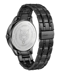 Plein Sport Mens Black 45mm Bracelet Fashion Watch