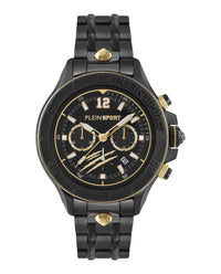 Plein Sport Mens Black 47.5mm Bracelet Fashion Watch