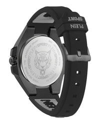 Plein Sport Mens Black 47mm Strap Fashion Watch