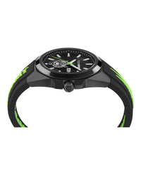 Plein Sport Mens Black 47mm Strap Fashion Watch