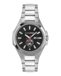 Plein Sport Mens Stainless Steel 47mm Bracelet Fashion Watch