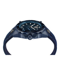 Plein Sport Mens Blue 47mm Strap Fashion Watch