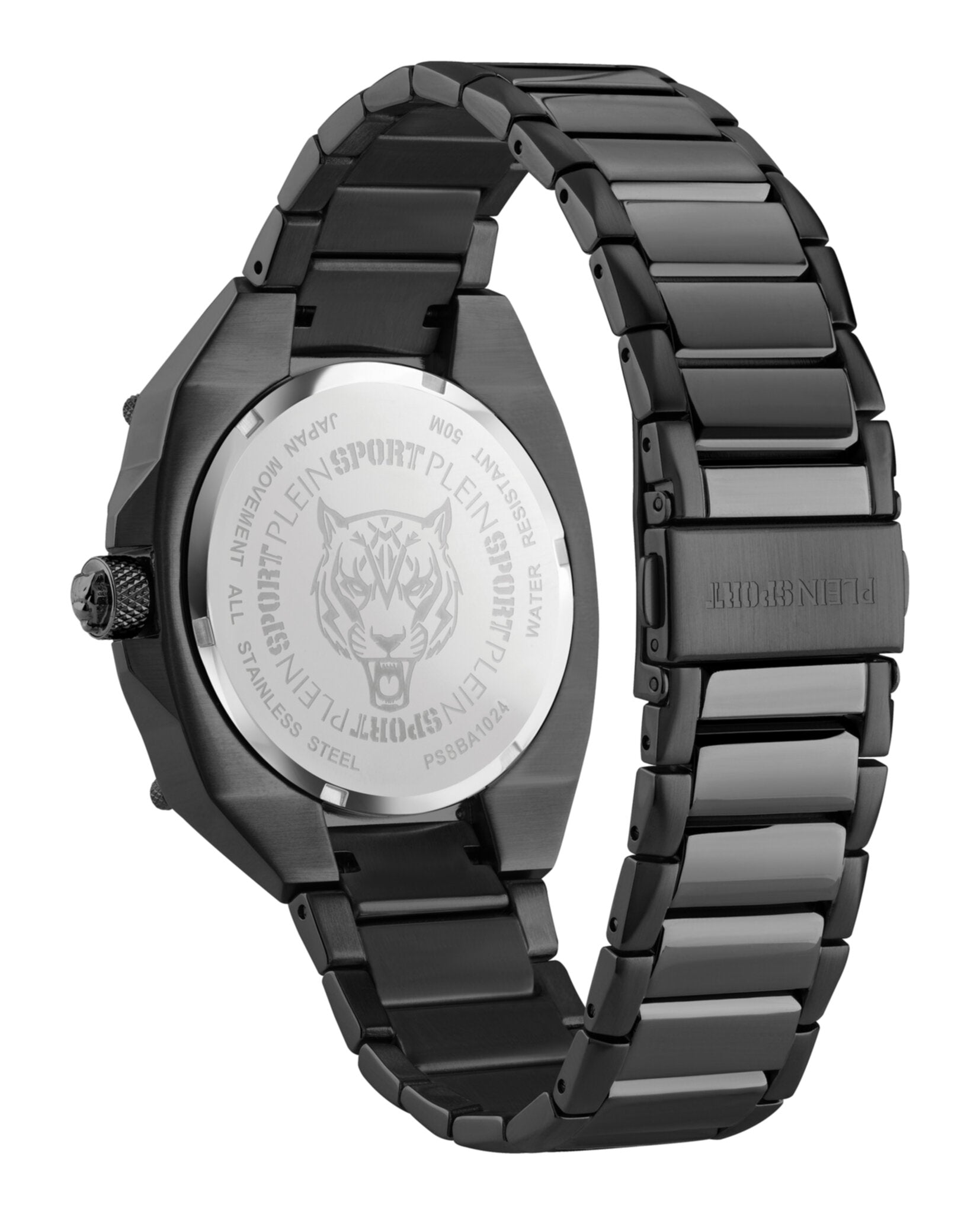 Plein Sport Mens 47mm Strap Fashion Watch