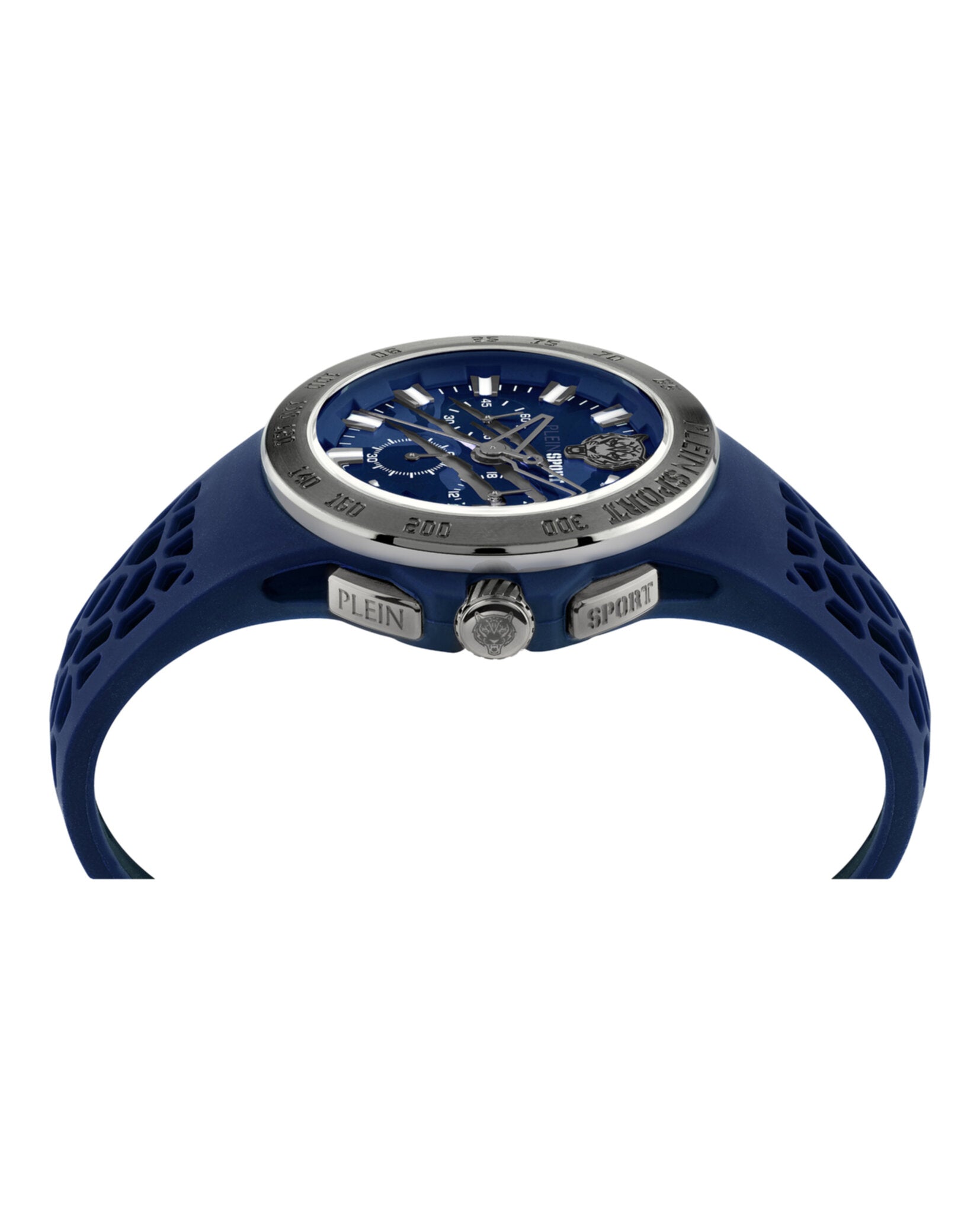 Plein Sport Mens Grey 43mm Strap Fashion Watch