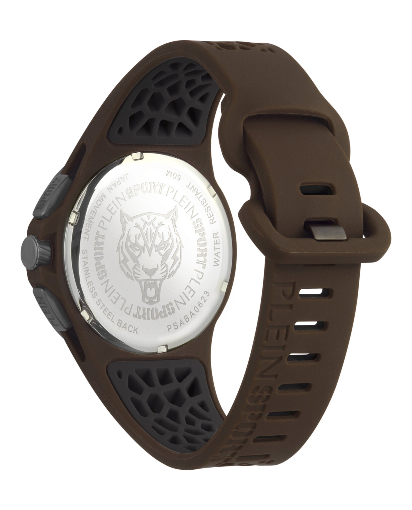 Plein Sport Mens Thunderstorm 43mm Strap Fashion Watch