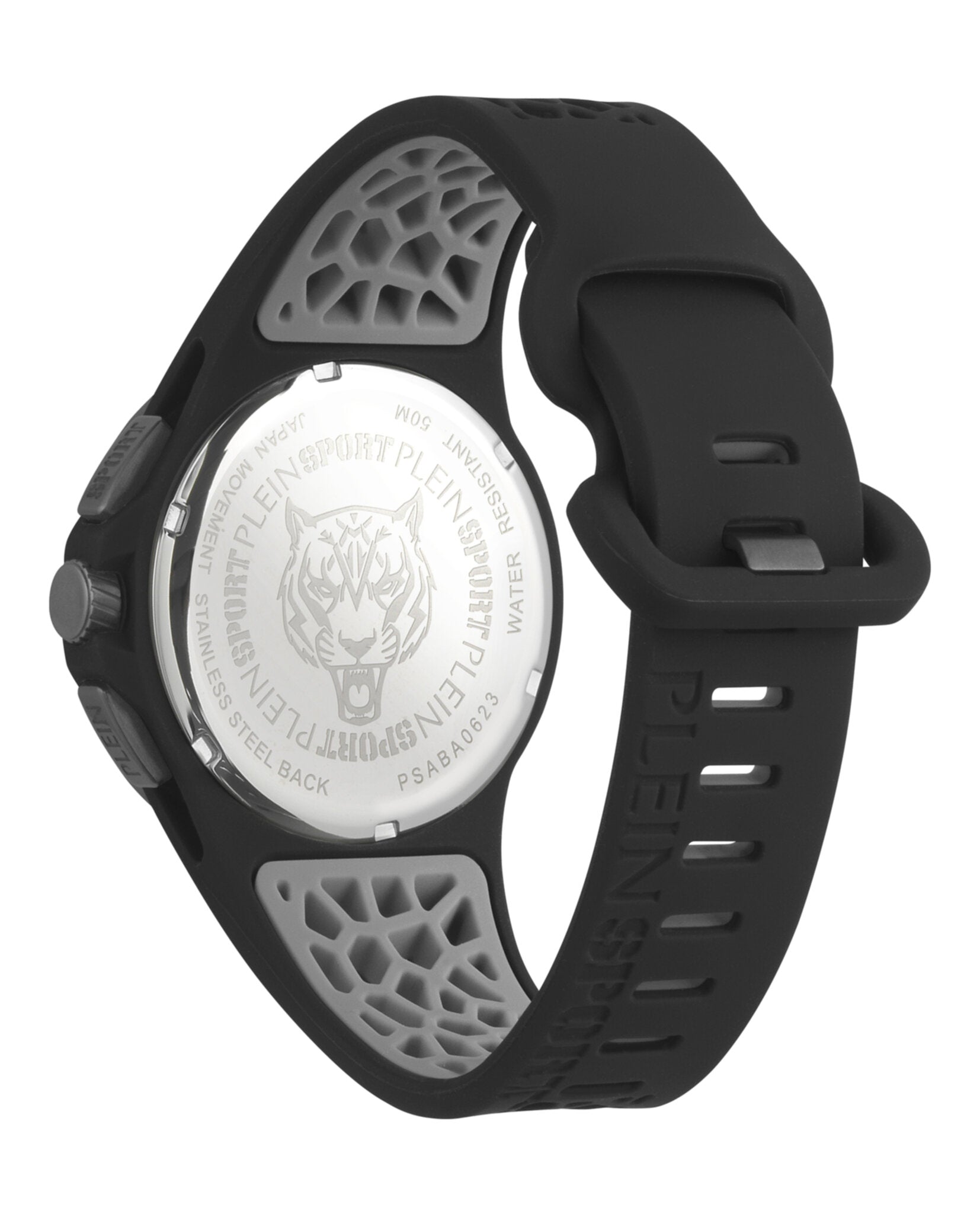 Plein Sport Mens Thunderstorm 43mm Strap Fashion Watch
