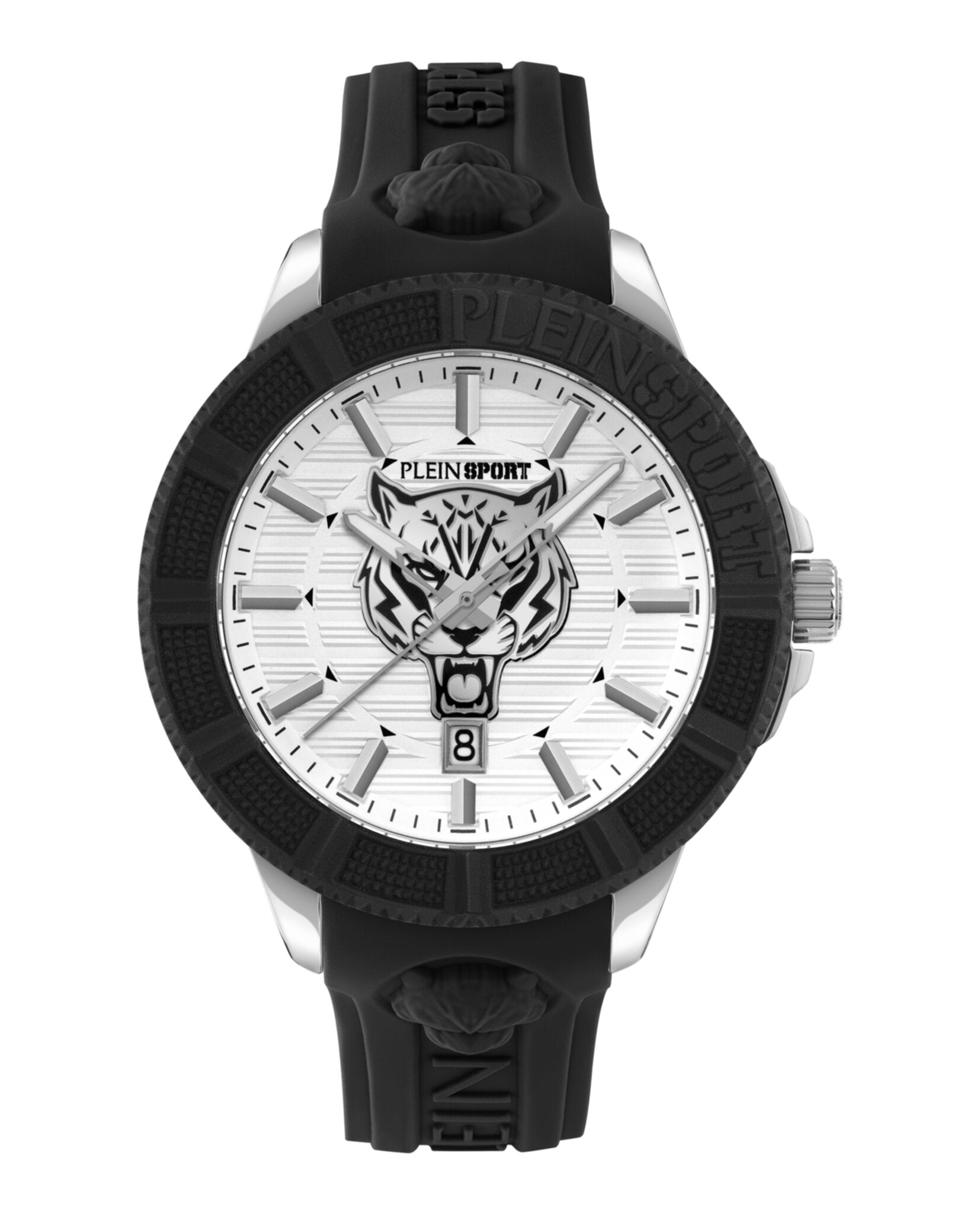 Plein Sport Mens  Stainless Steel 45mm Strap Fashion Watch