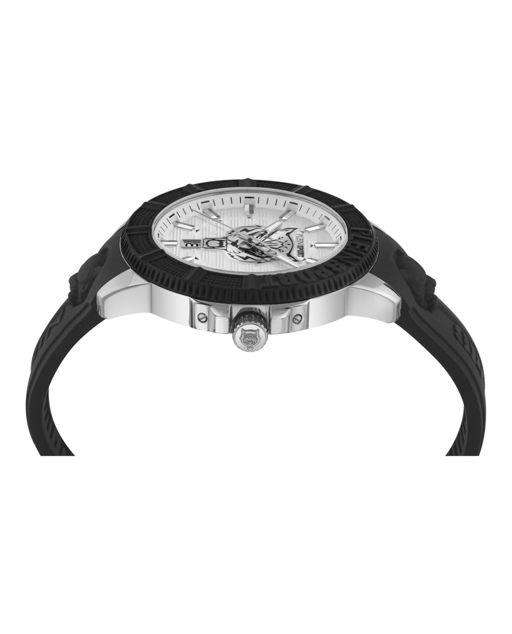 Plein Sport Mens  Stainless Steel 45mm Strap Fashion Watch