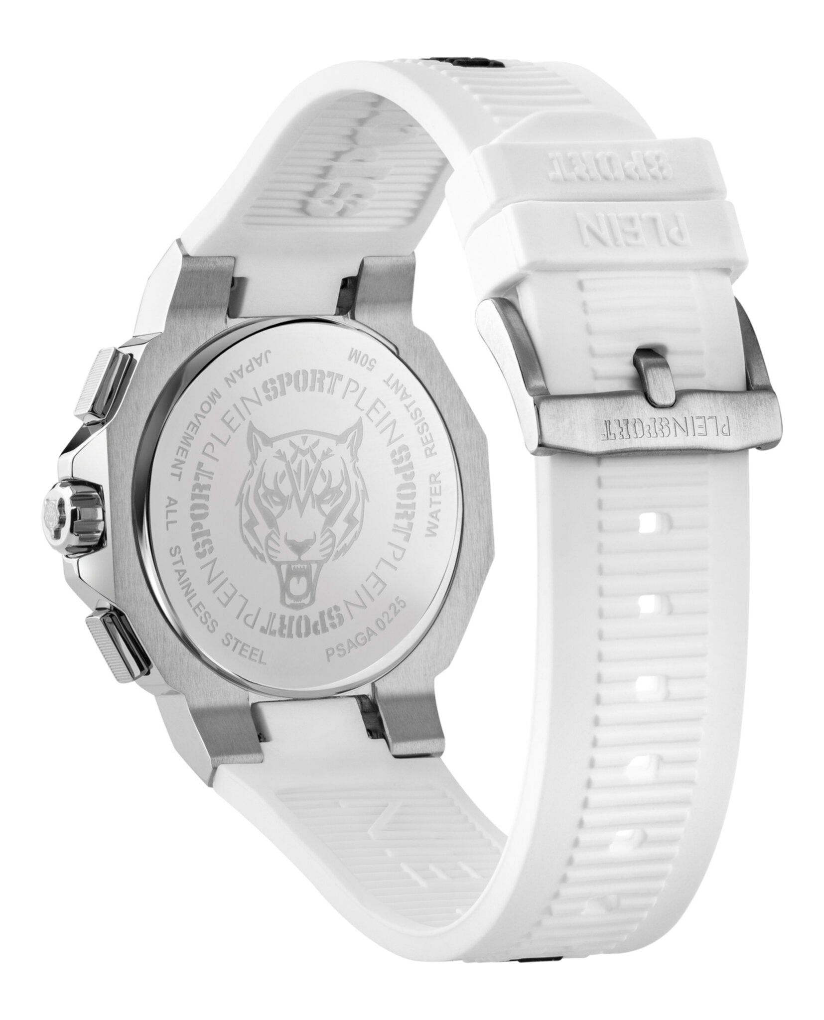 Plein Sport Mens 46mm Strap Fashion Watch
