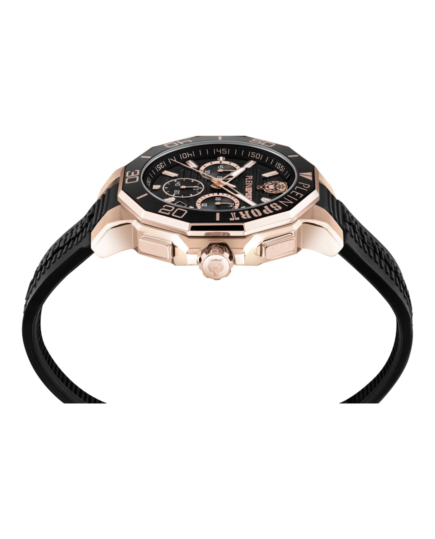 Plein Sport Mens 46mm Strap Fashion Watch