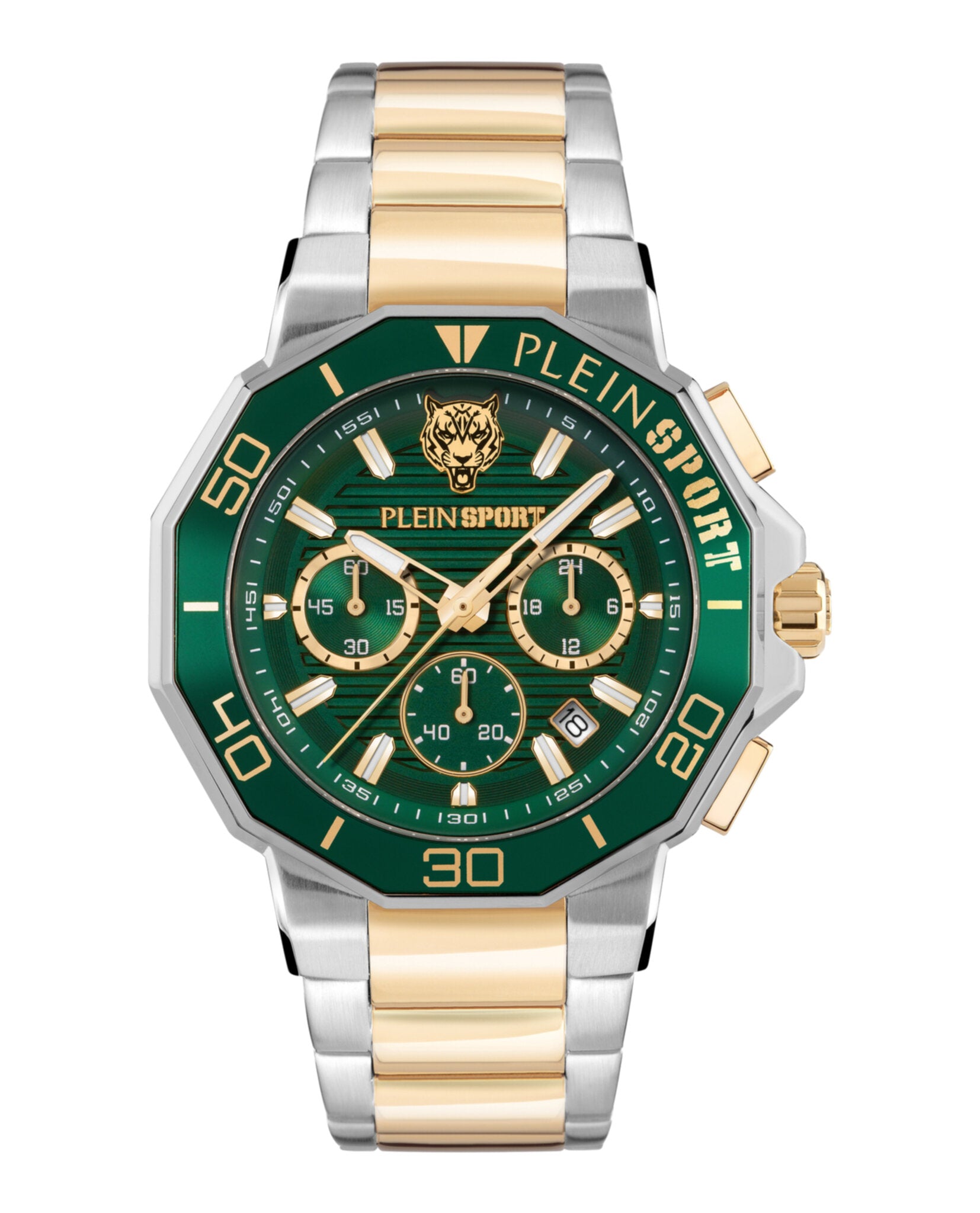 Plein Sport Mens 46mm Strap Fashion Watch