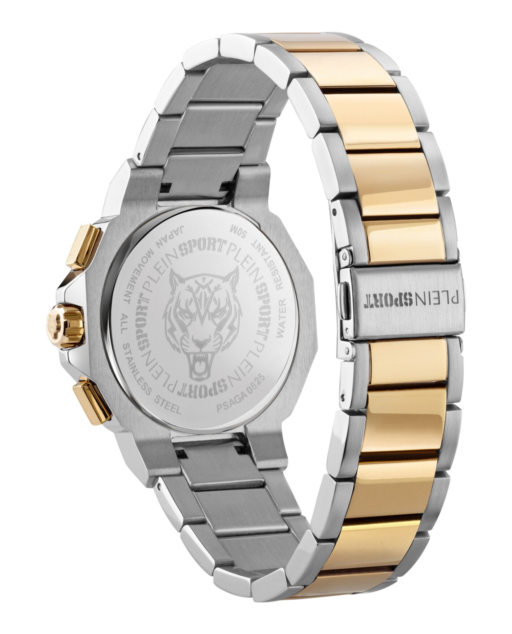 Plein Sport Mens 46mm Strap Fashion Watch