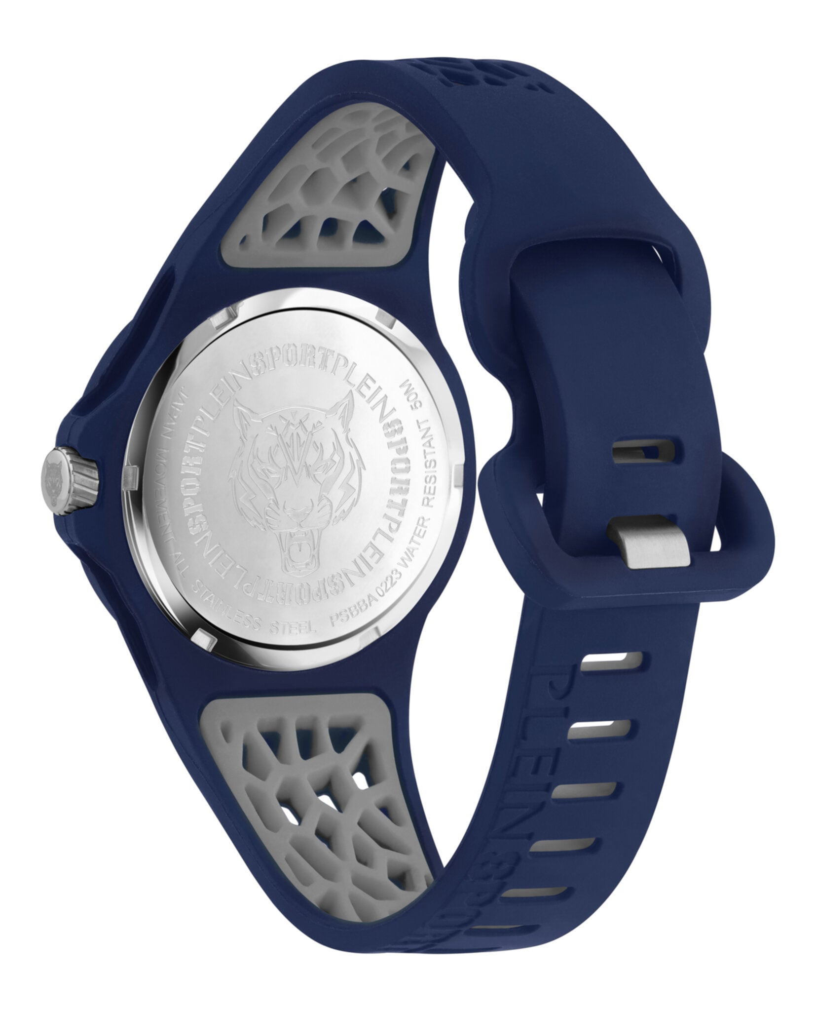 Plein Sport Mens Thunderstorm 43mm Strap Fashion Watch