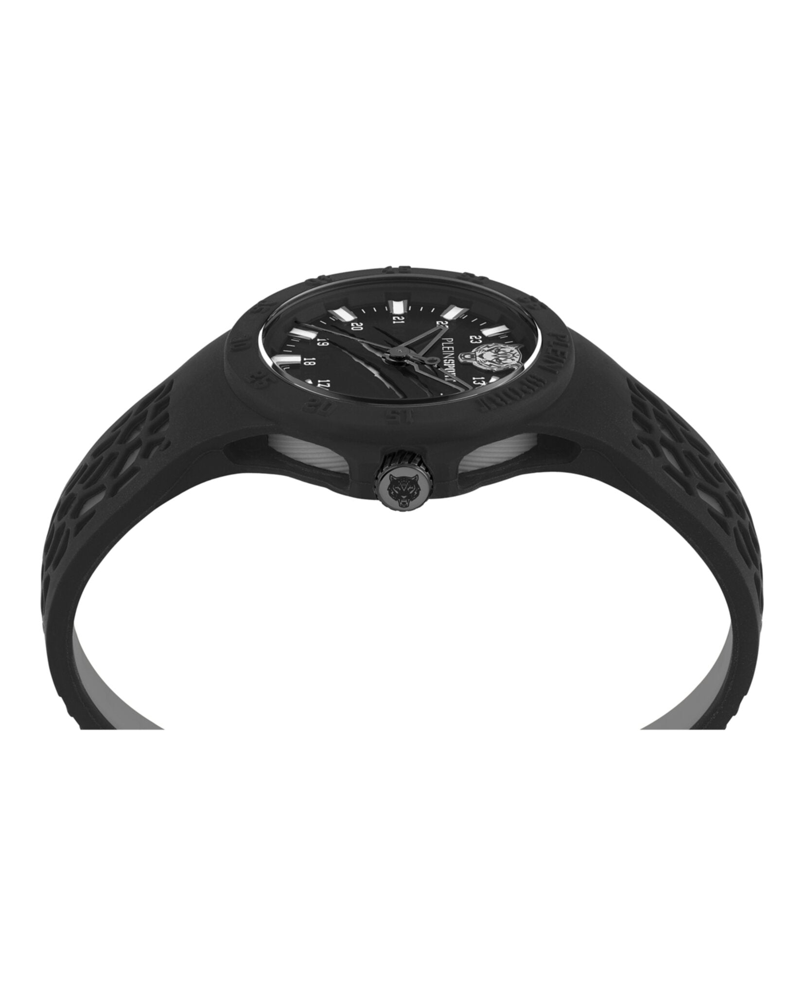 Plein Sport Mens Thunderstorm 43mm Strap Fashion Watch
