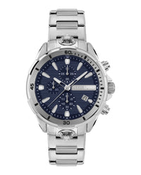 Plein Sport Mens Stainless Steel 46mm Bracelet Fashion Watch
