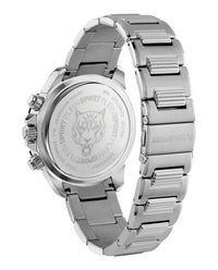 Plein Sport Mens Stainless Steel 46mm Bracelet Fashion Watch