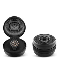 Plein Sport Mens Plein Gain Black 43mm Strap Fashion Watch
