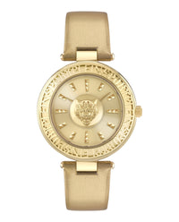 Plein Sport Womens Gold 38mm Strap Fashion Watch
