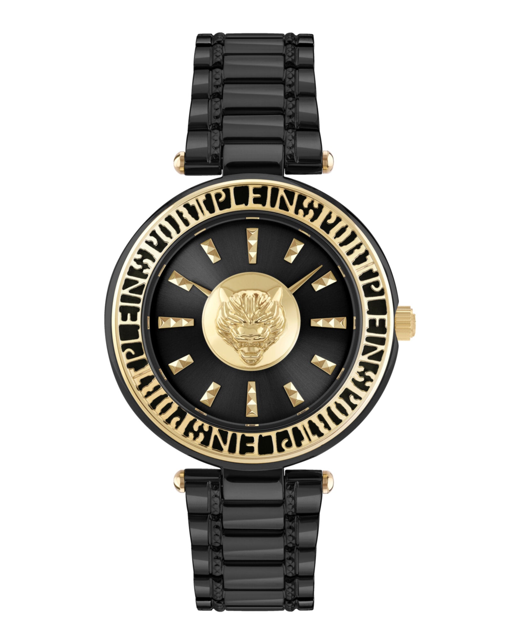 Plein Sport Womens  Black 38mm Bracelet Fashion Watch