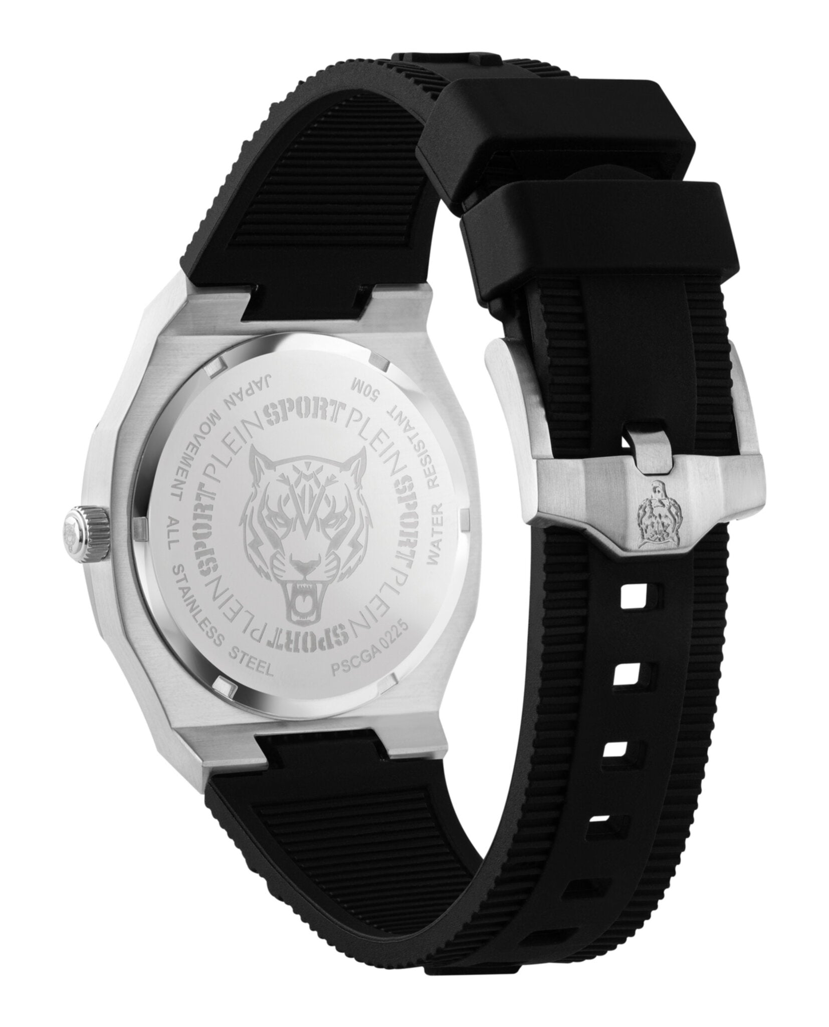 Plein Sport Mens 42mm Strap Fashion Watch