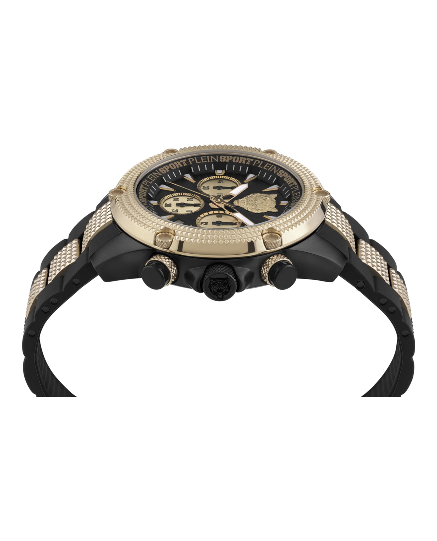 Plein Sport Mens Hurricane 44mm Strap Fashion Watch