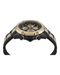 Plein Sport Mens Hurricane 44mm Strap Fashion Watch