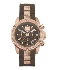 Plein Sport Mens Hurricane 44mm Strap Fashion Watch