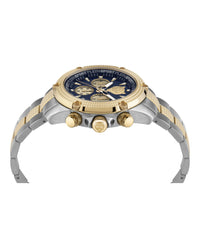 Plein Sport Mens Two Tone 44mm Bracelet Fashion Watch