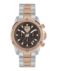 Plein Sport Mens Hurricane 44mm Strap Fashion Watch