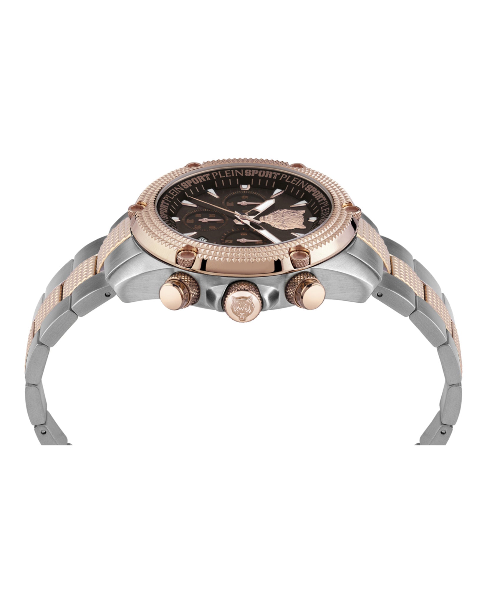 Plein Sport Mens Hurricane 44mm Strap Fashion Watch