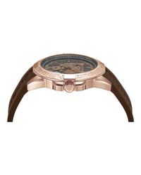 Plein Sport Mens Touchdown 44mm Strap Fashion Watch