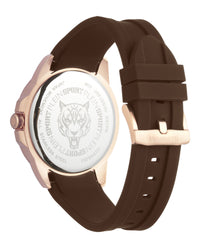 Plein Sport Mens Touchdown 44mm Strap Fashion Watch