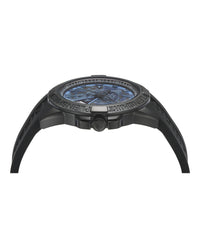Plein Sport Mens Touchdown 44mm Strap Fashion Watch