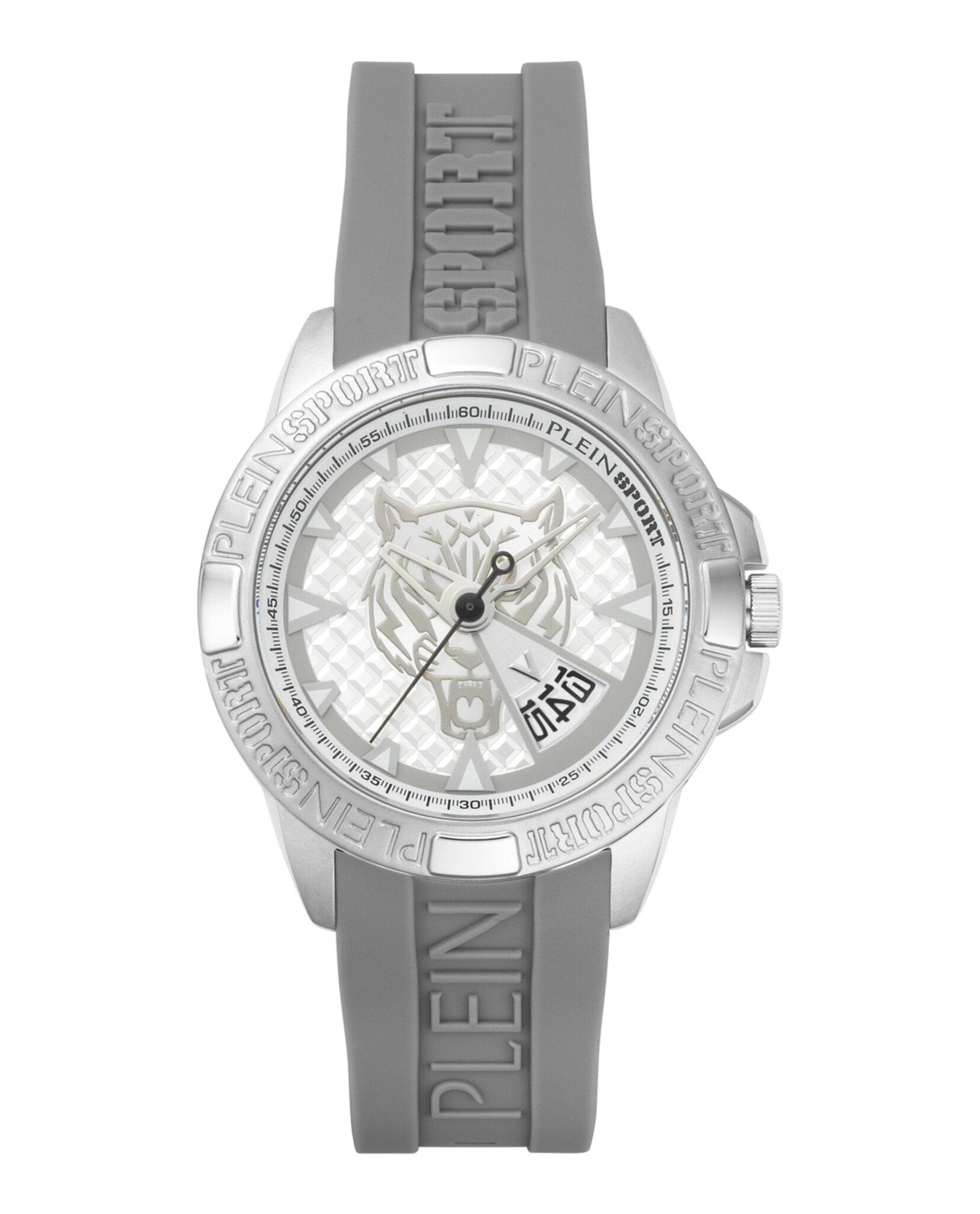 Plein Sport Mens Touchdown 44mm Strap Fashion Watch