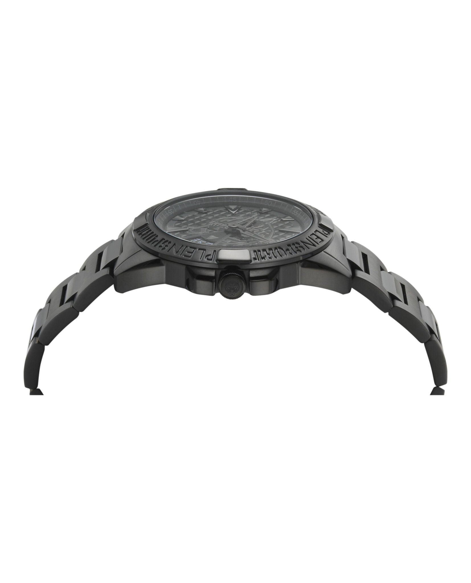 Plein Sport Mens Touchdown 44mm Strap Fashion Watch
