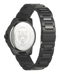 Plein Sport Mens Touchdown 44mm Strap Fashion Watch