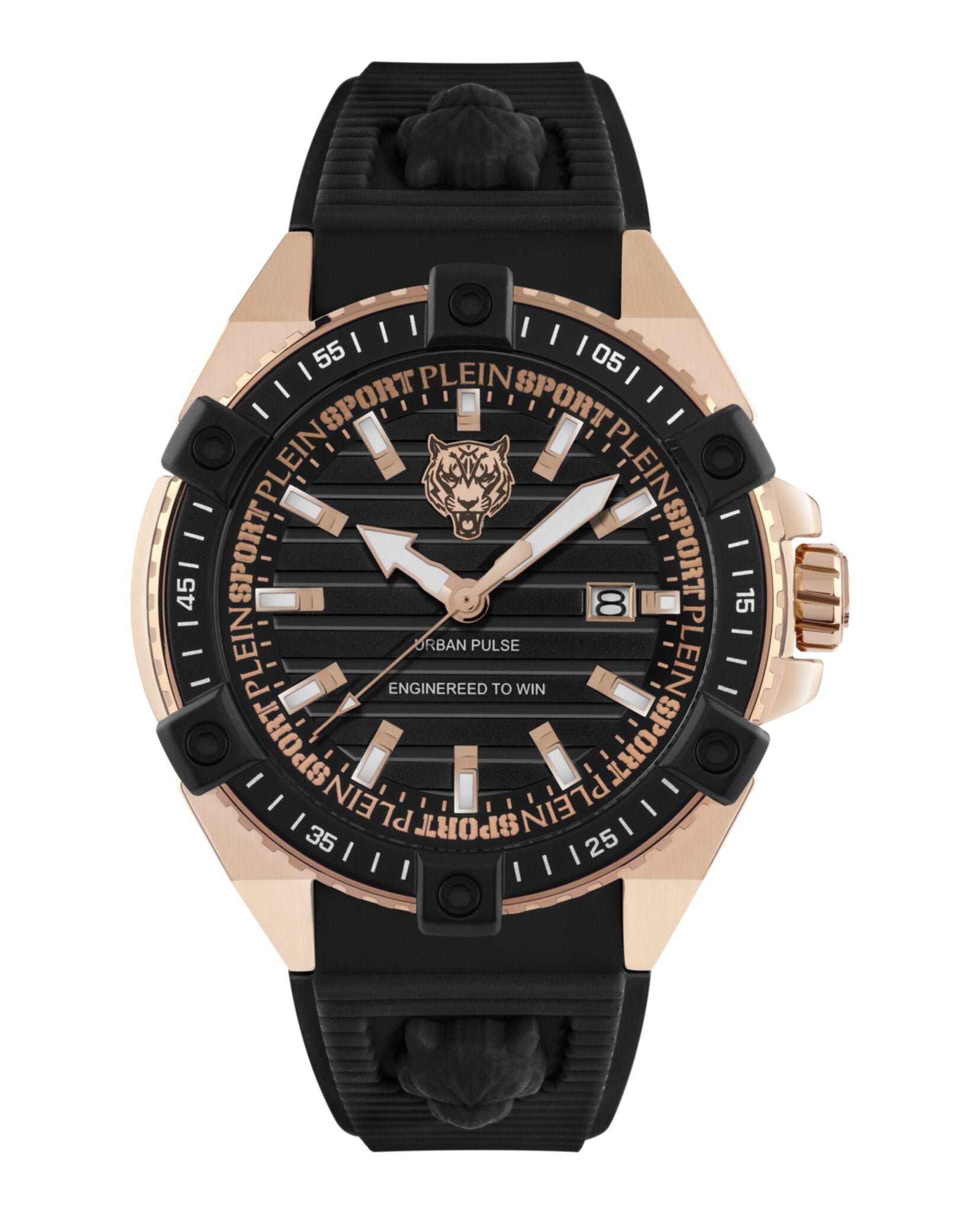 Plein Sport Mens 47mm Strap Fashion Watch