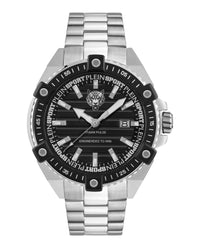 Plein Sport Mens Stainless Steel 47mm Bracelet Fashion Watch