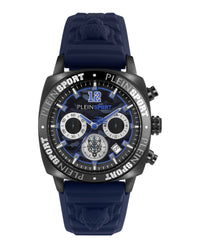 Plein Sport Mens Black 40mm Strap Fashion Watch