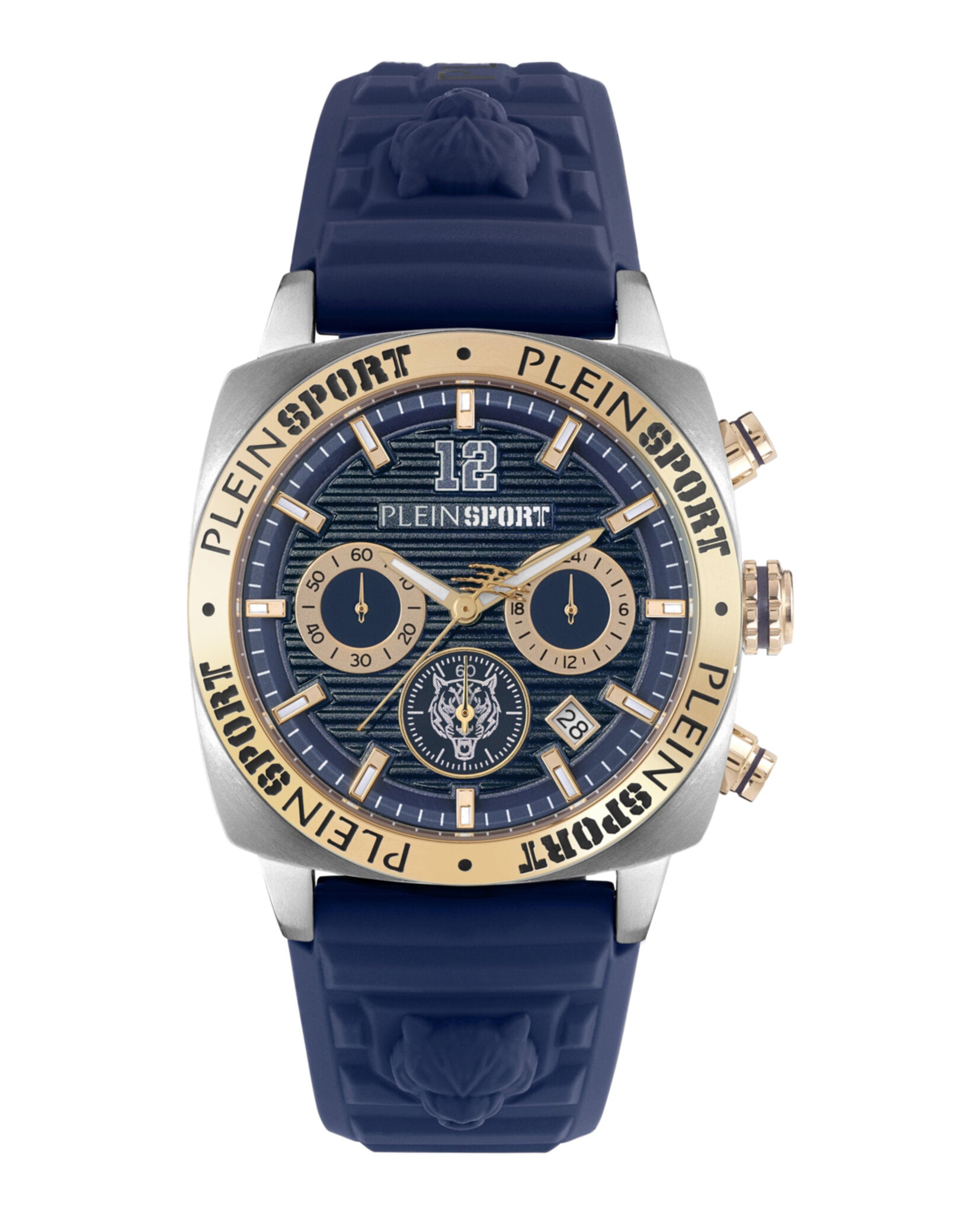 Plein Sport Mens Wildcat 40mm Strap Fashion Watch