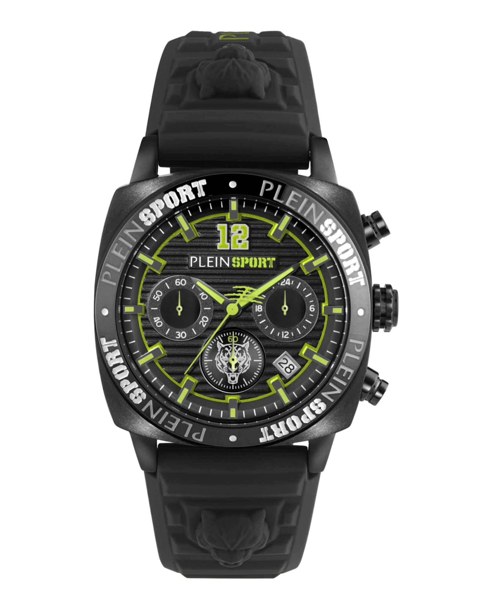Plein Sport Mens Wildcat 40mm Strap Fashion Watch
