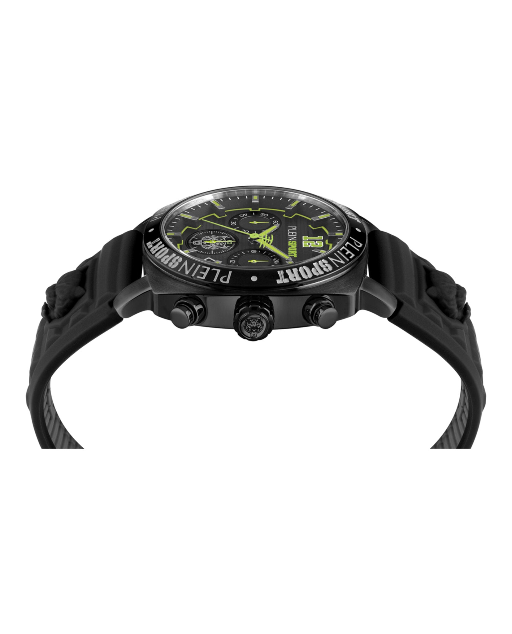 Plein Sport Mens Wildcat 40mm Strap Fashion Watch