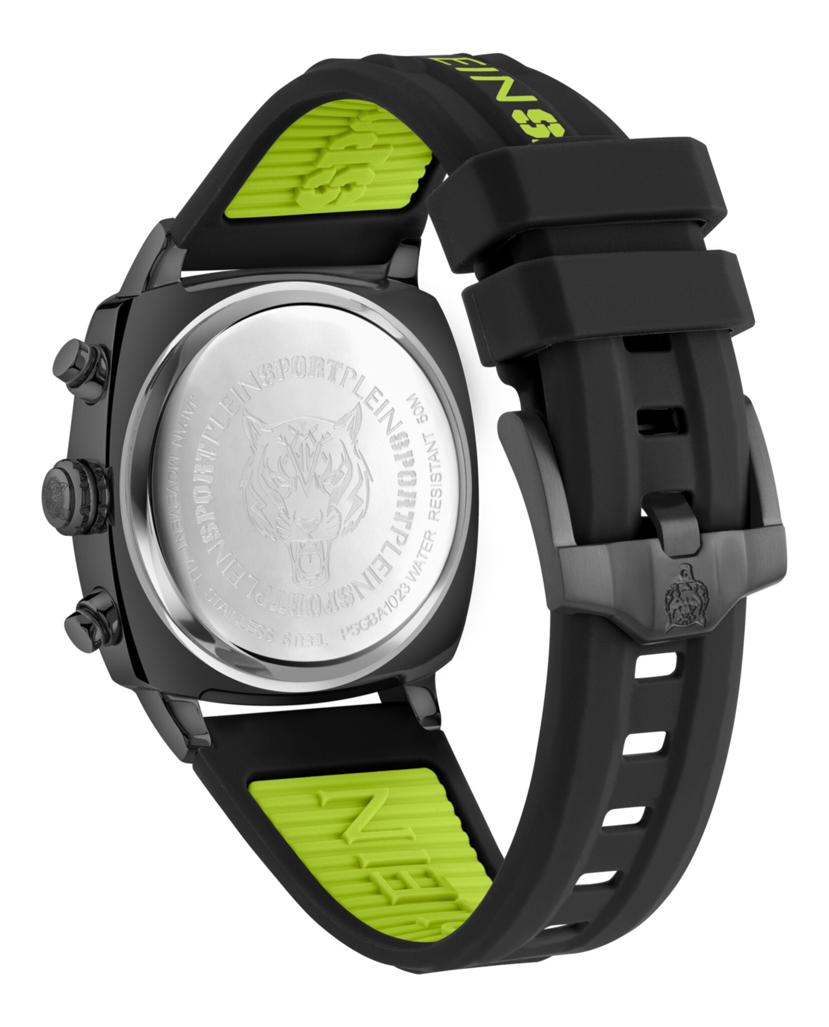 Plein Sport Mens Wildcat 40mm Strap Fashion Watch