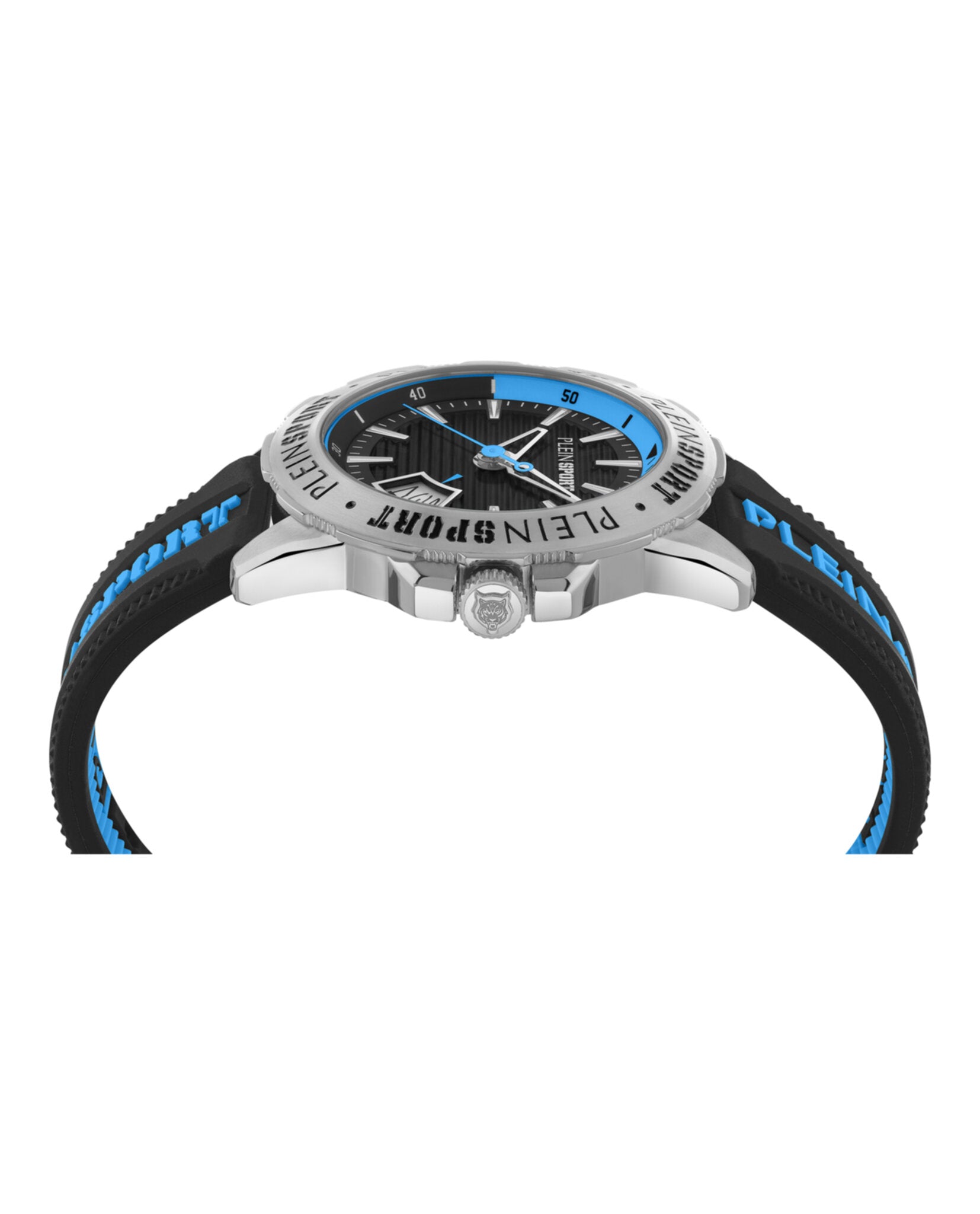 Plein Sport Mens  Stainless Steel 44mm Strap Fashion Watch