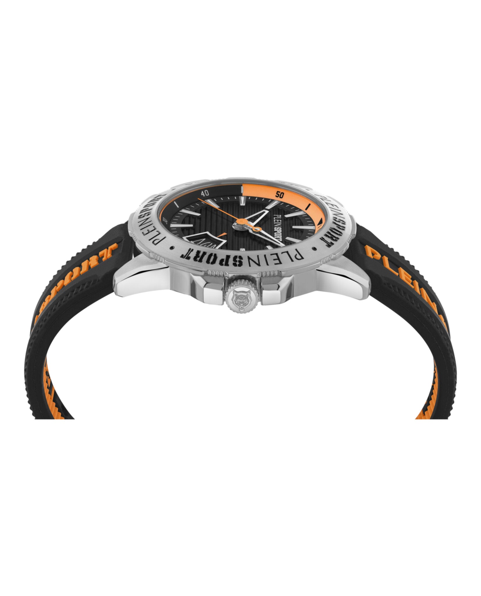 Plein Sport Mens Stainless Steel 44mm Strap Fashion Watch