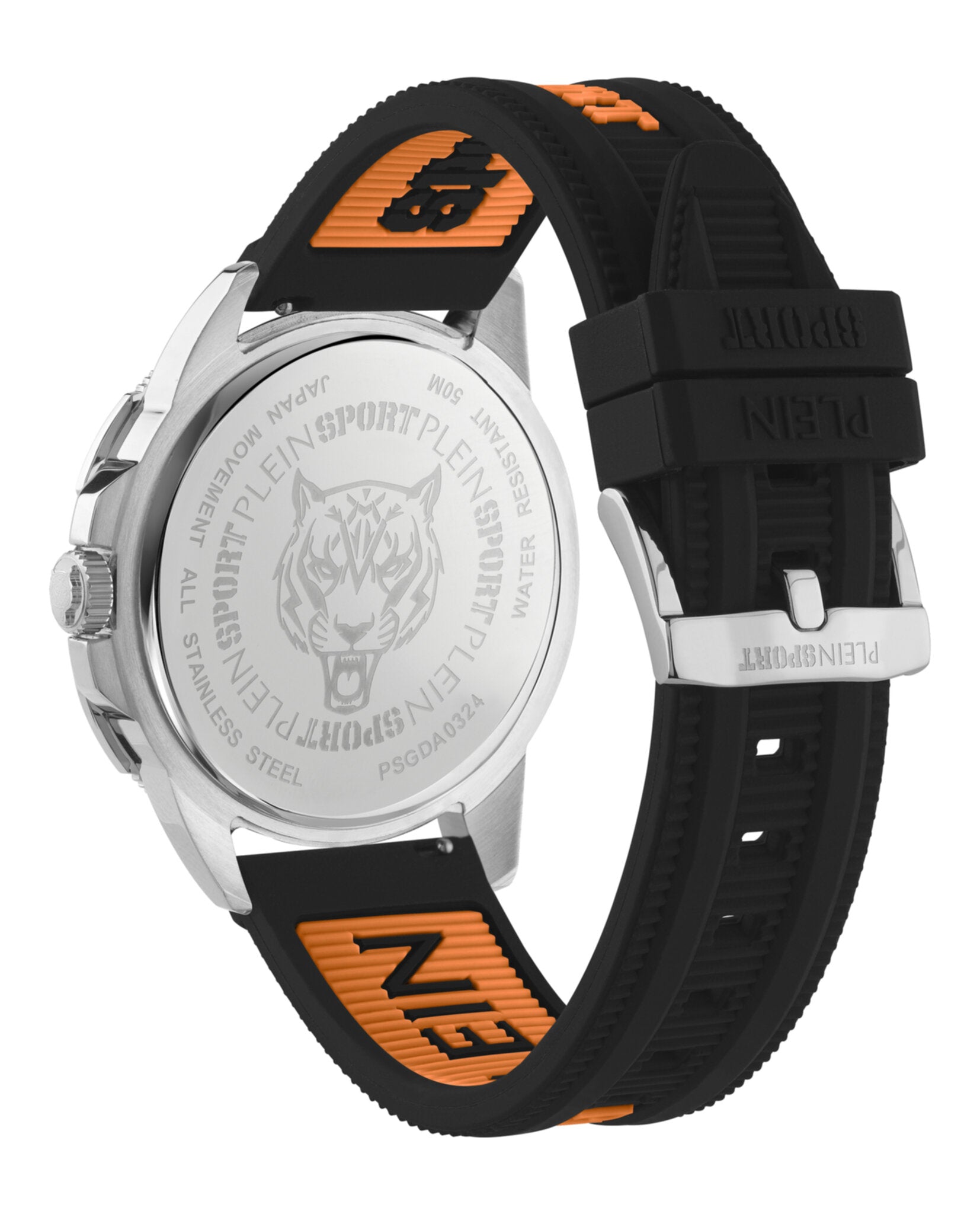 Plein Sport Mens 44mm Strap Fashion Watch