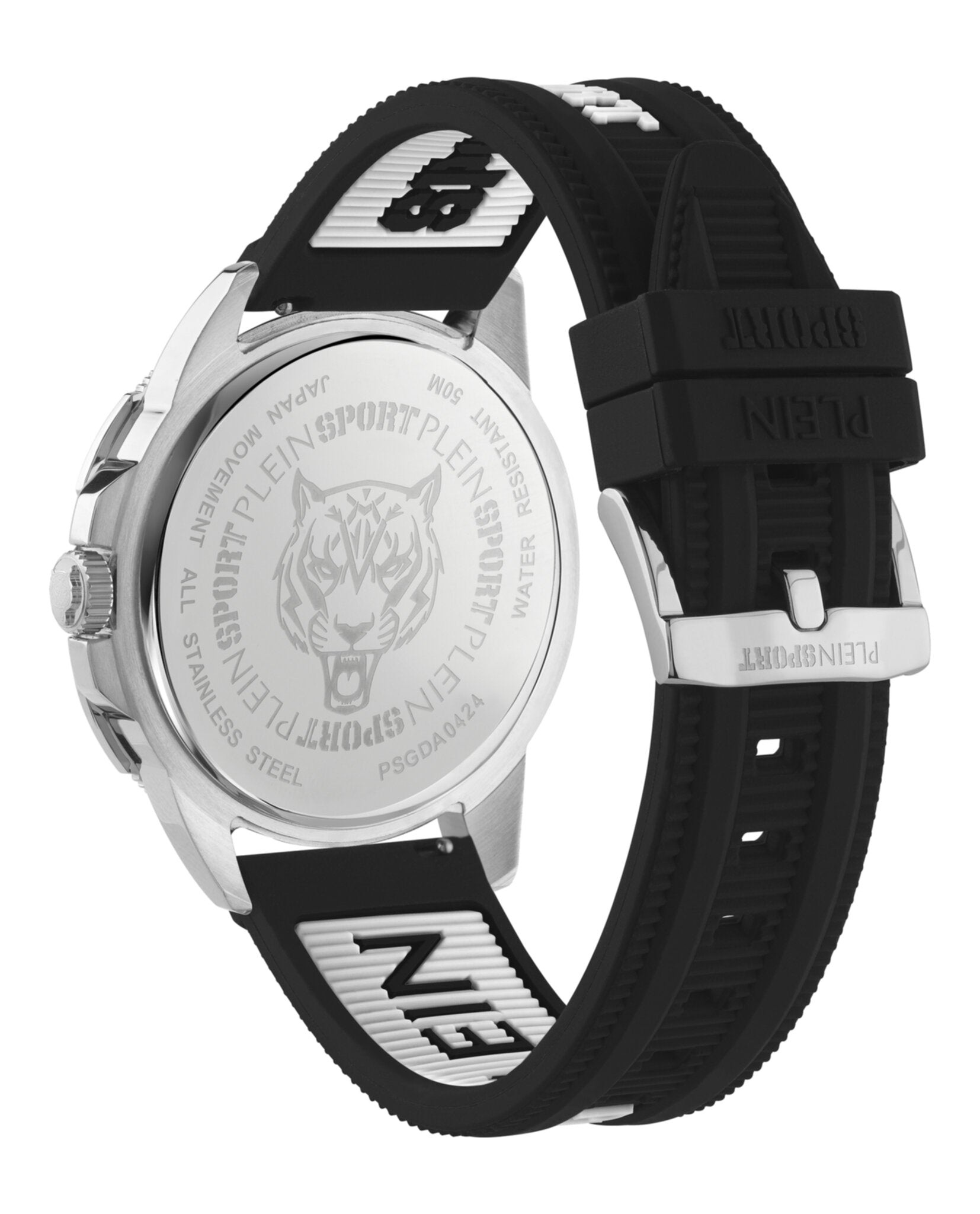 Plein Sport Mens 44mm Strap Fashion Watch